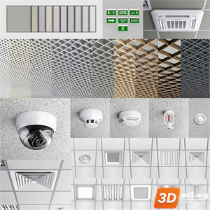 Ceiling Decoration Skp Files